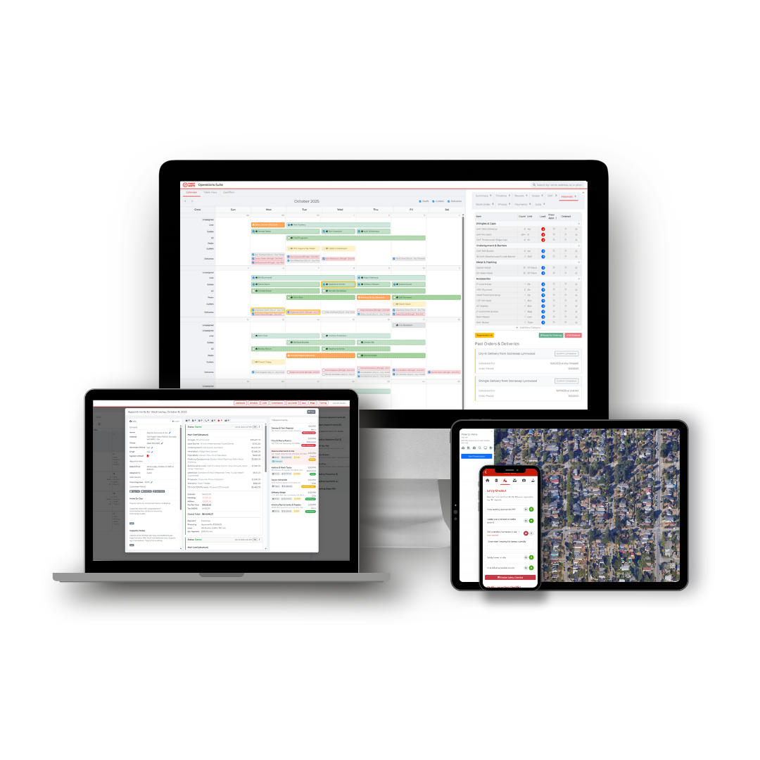 All-In-One software platform Dashboard