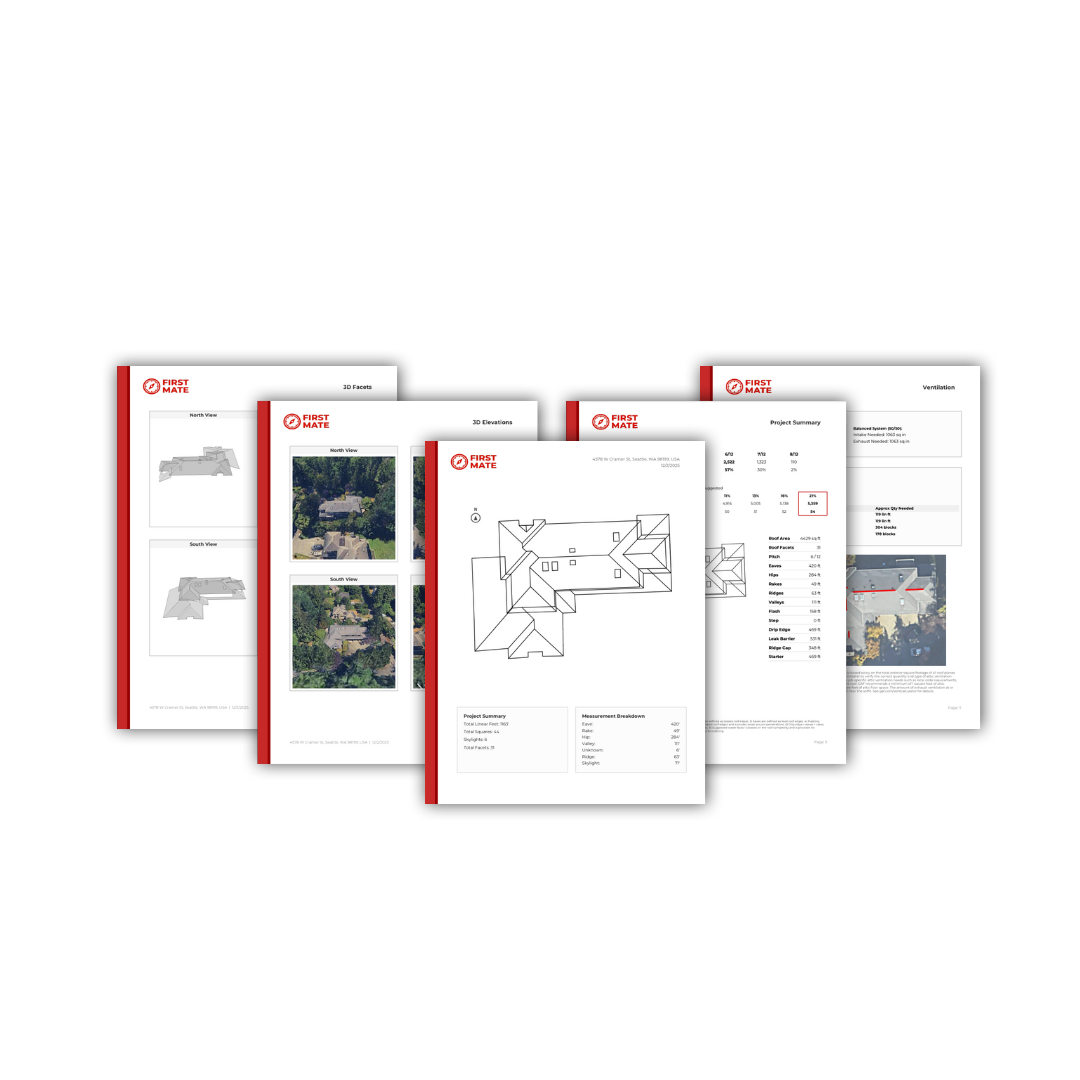 $5 Roof Measurement Reports Interface